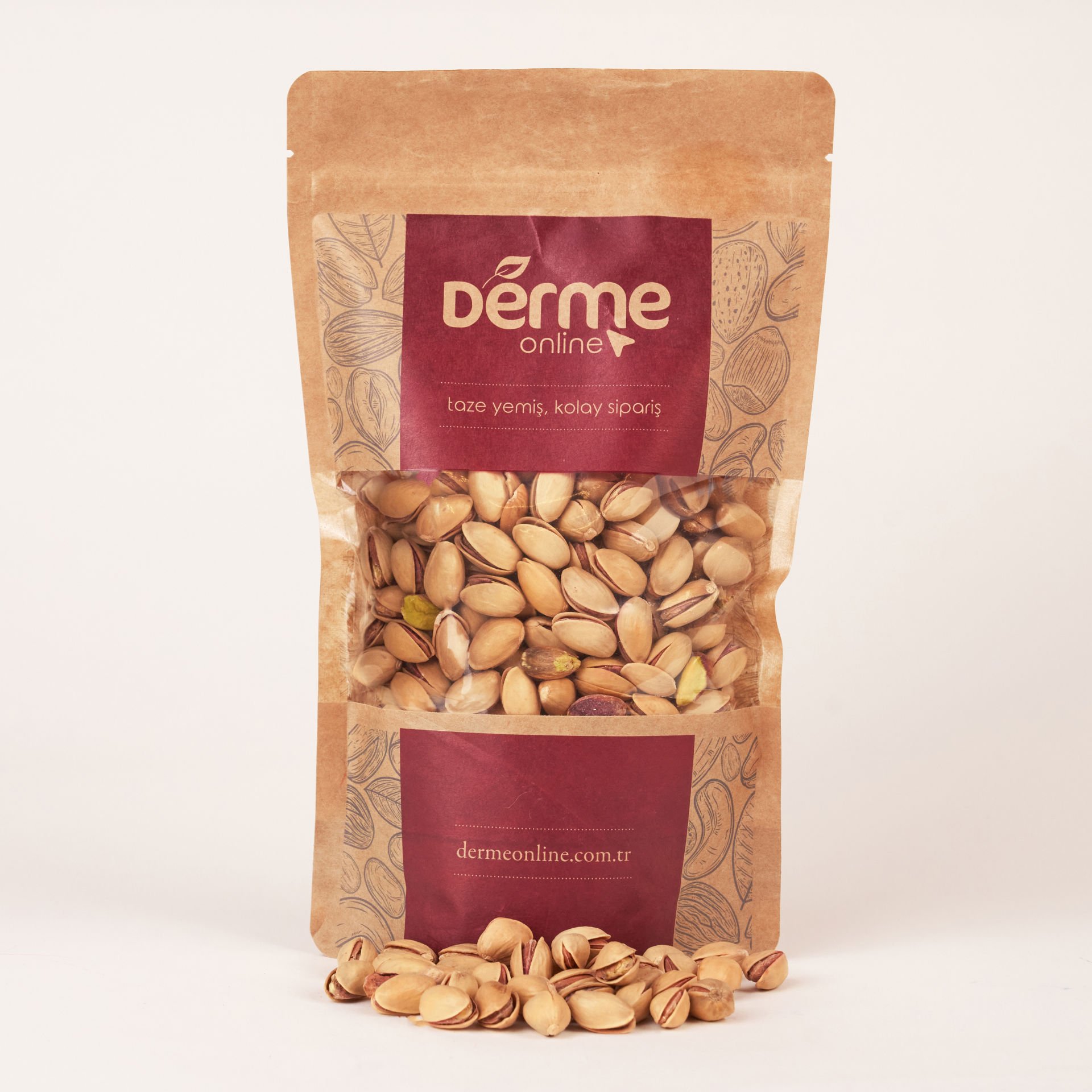 Siirt Fıstığı-Kavrulmuş Kabuklu Ana Çıtlak