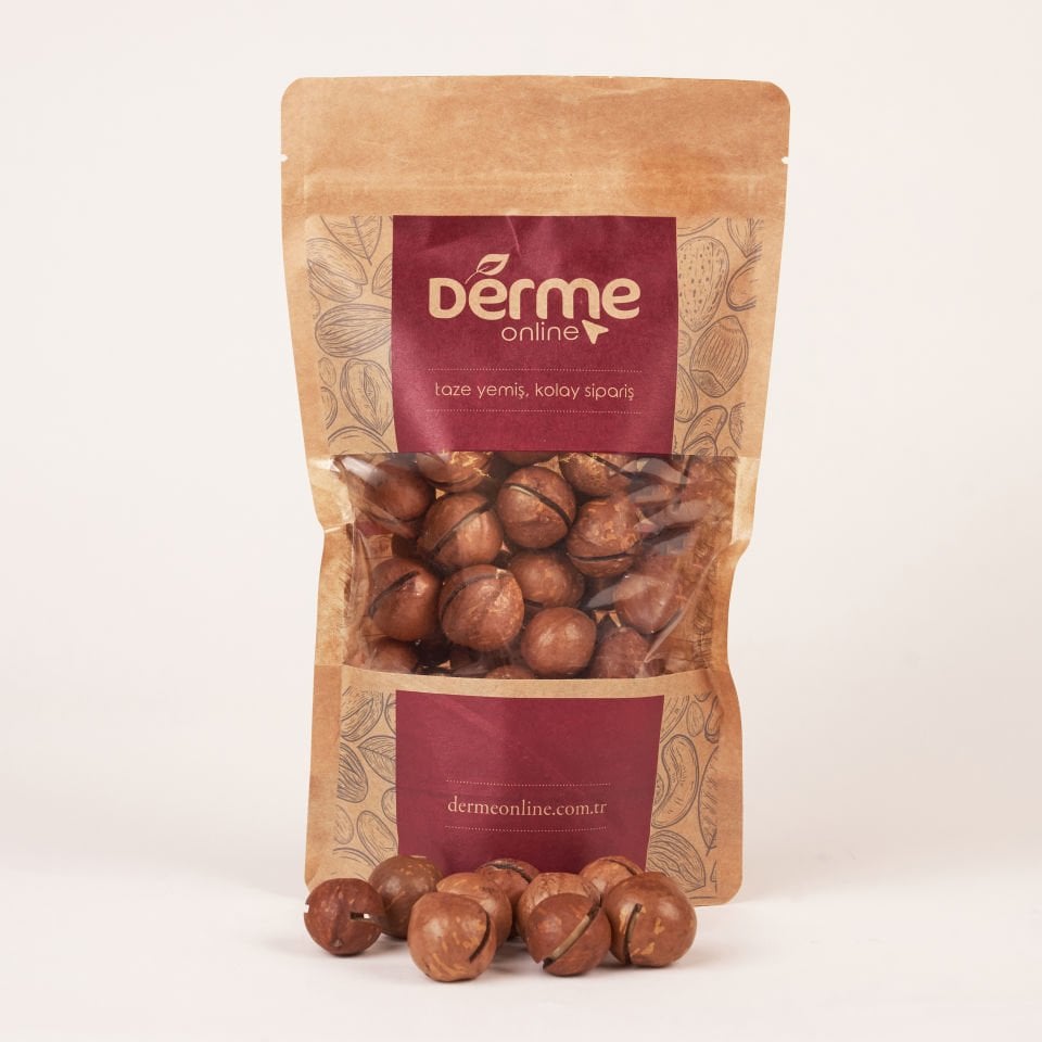 Kabuklu Kavrulmuş Makademya Fındığı