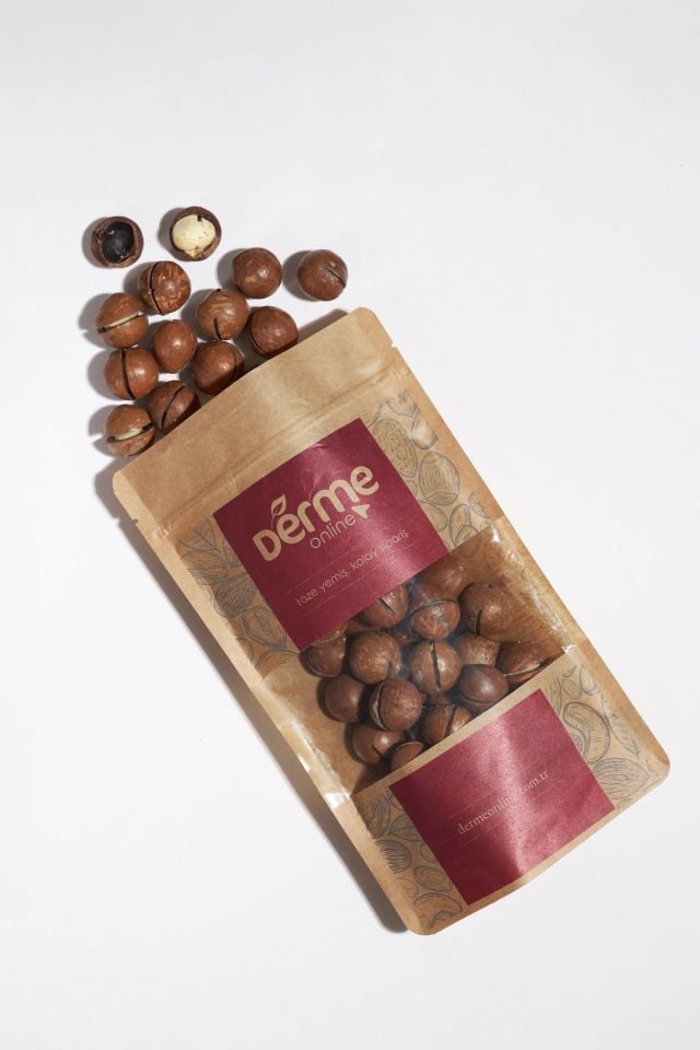 Kabuklu Kavrulmuş Makademya Fındığı 900 Gram