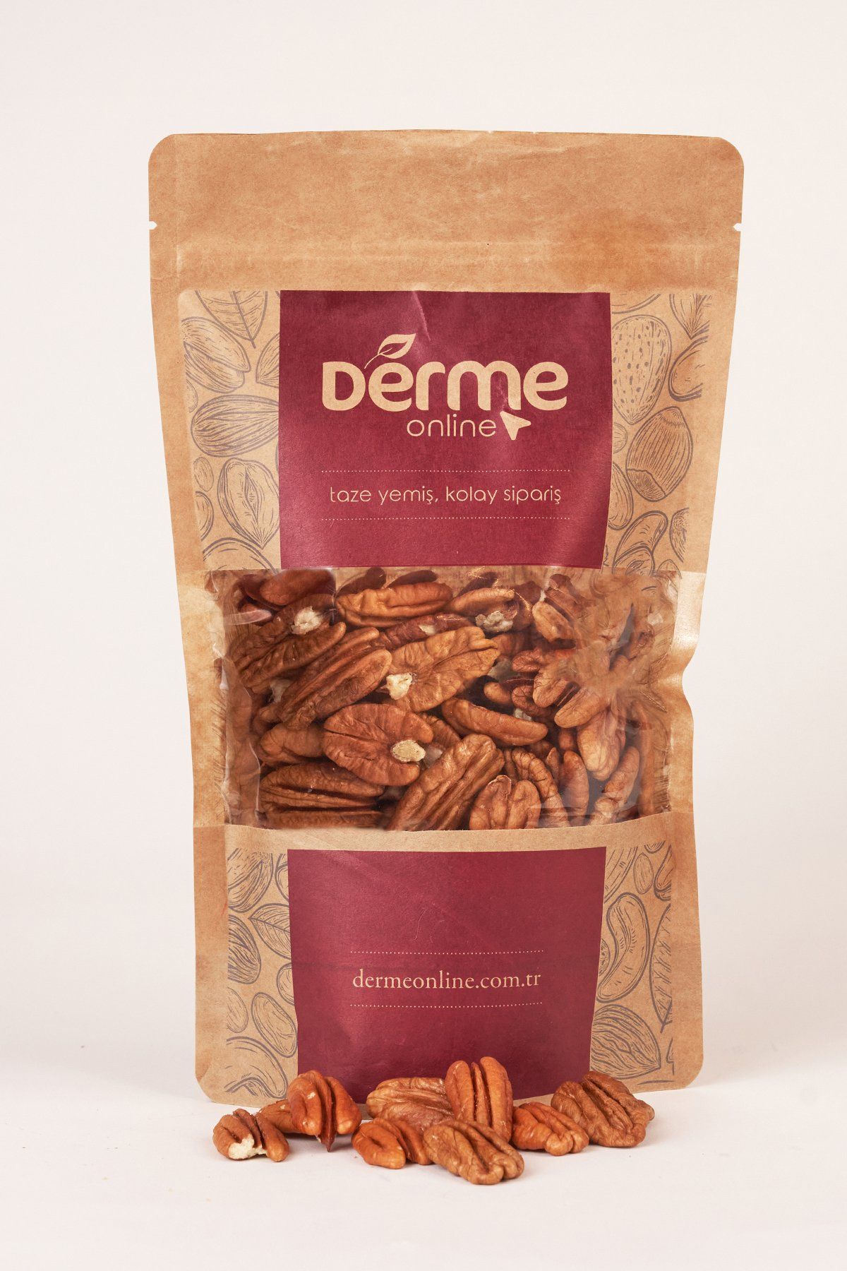 Pikan Cevizi İçi Çiğ (Pekan Cevizi) 100 Gram