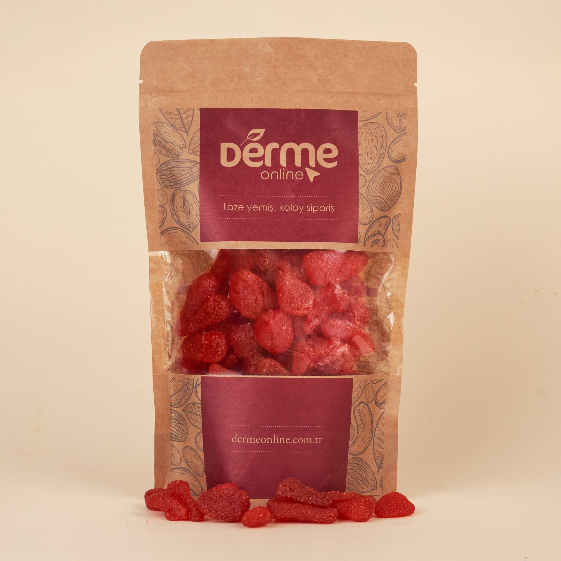 Çilek Kurusu-Kuru Çilek Tane