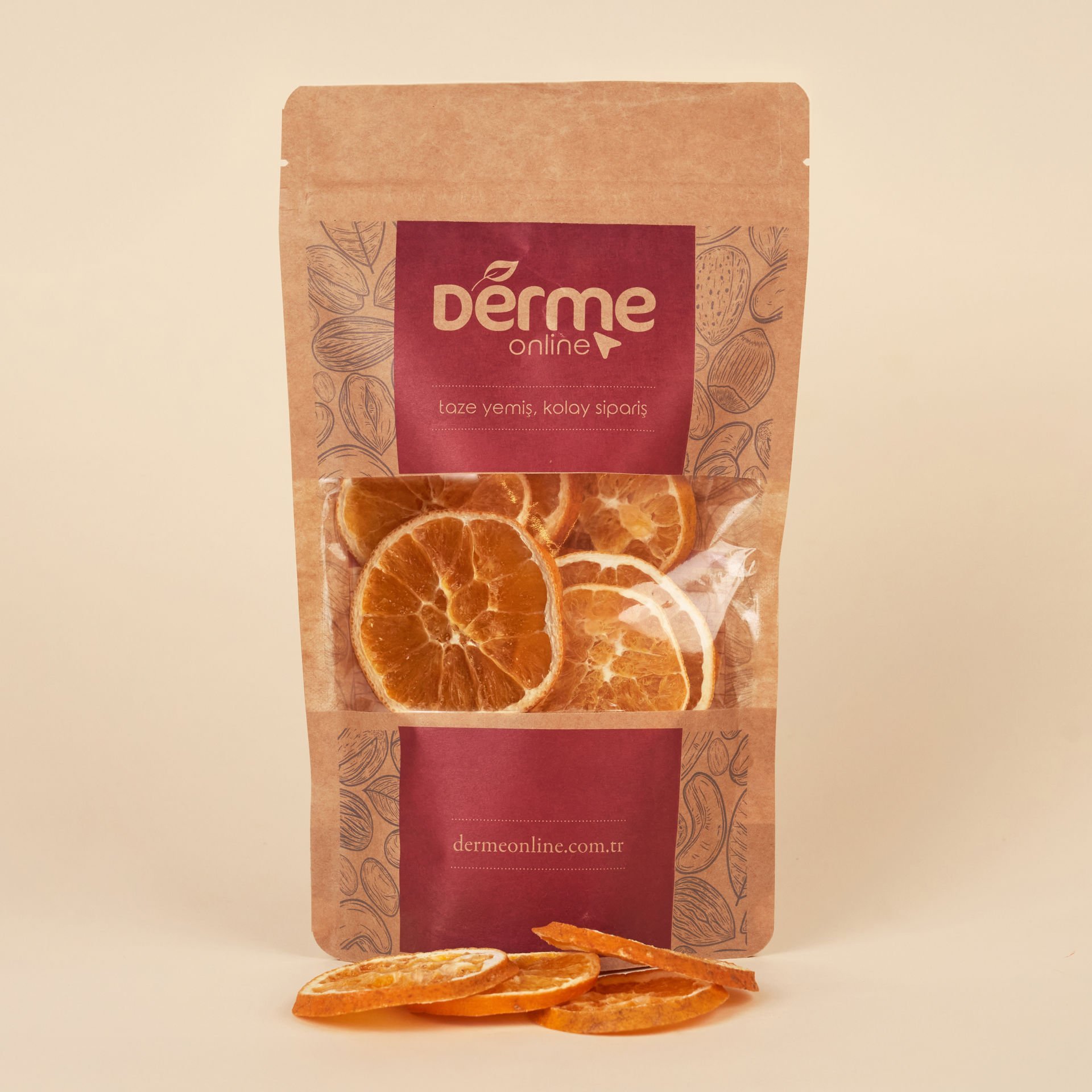 Kurutulmuş Portakal Dilimi-Portakal Kurusu