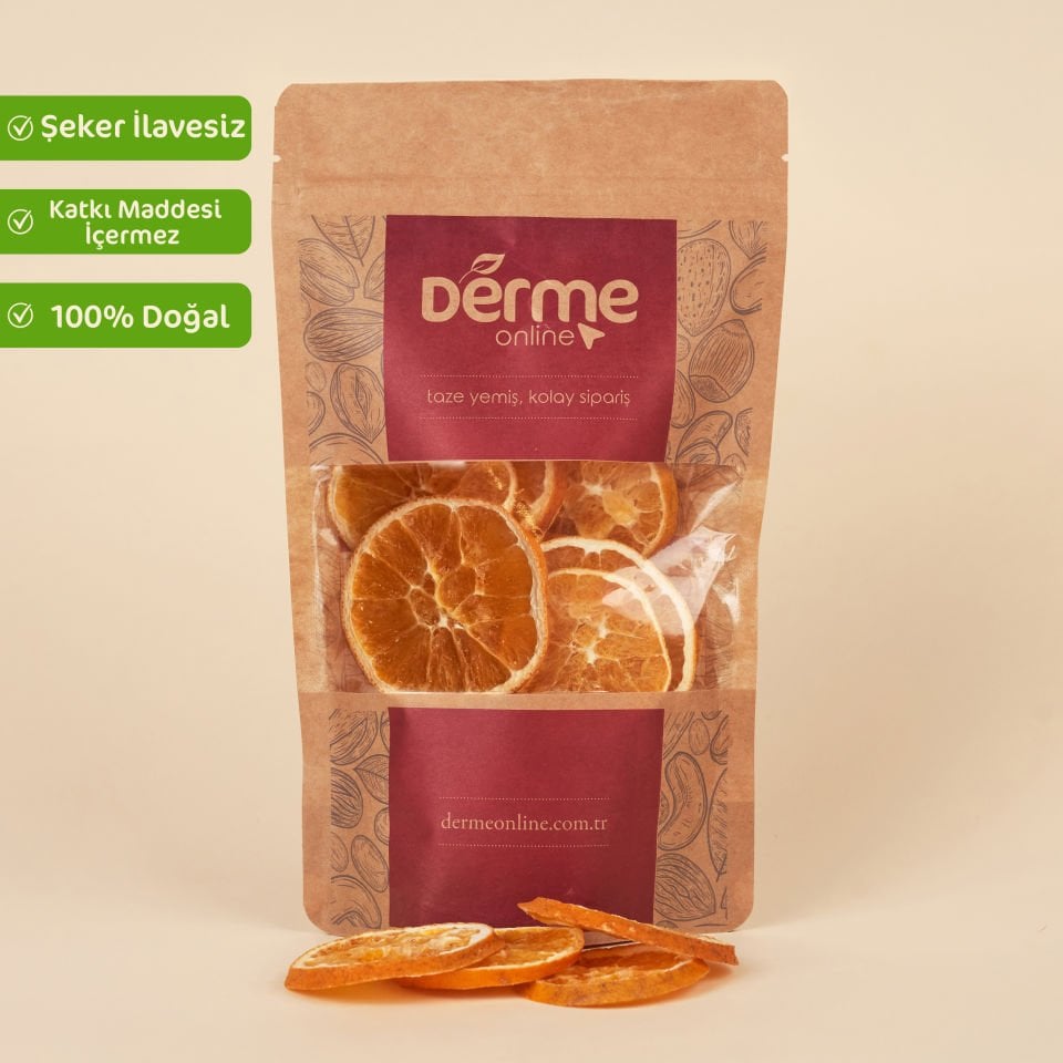 Kurutulmuş Portakal Dilimi-Portakal Kurusu