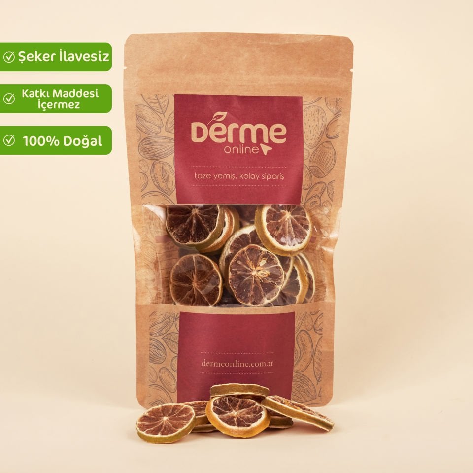 Kurutulmuş Limon Dilimi- Limon Kurusu