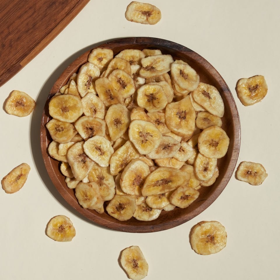 Muz Kurusu Dilimli-Güneşte Kurutulmuş Dilim Muz