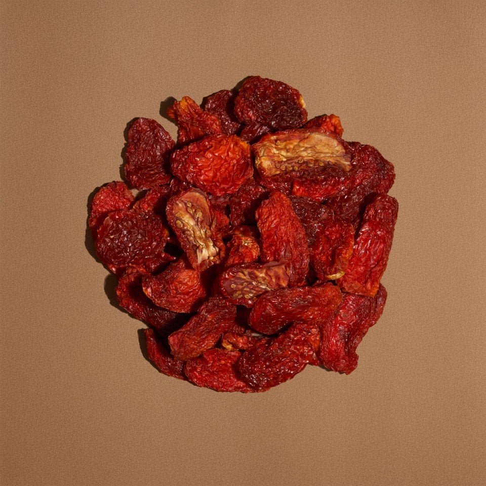 Doğal Kurutulmuş Etli Domates Kurusu Yerli Dilimli Domates Kurusu
