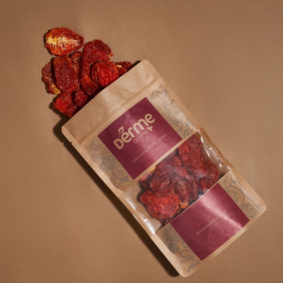 Doğal Kurutulmuş Etli Domates Kurusu Yerli Dilimli Domates Kurusu