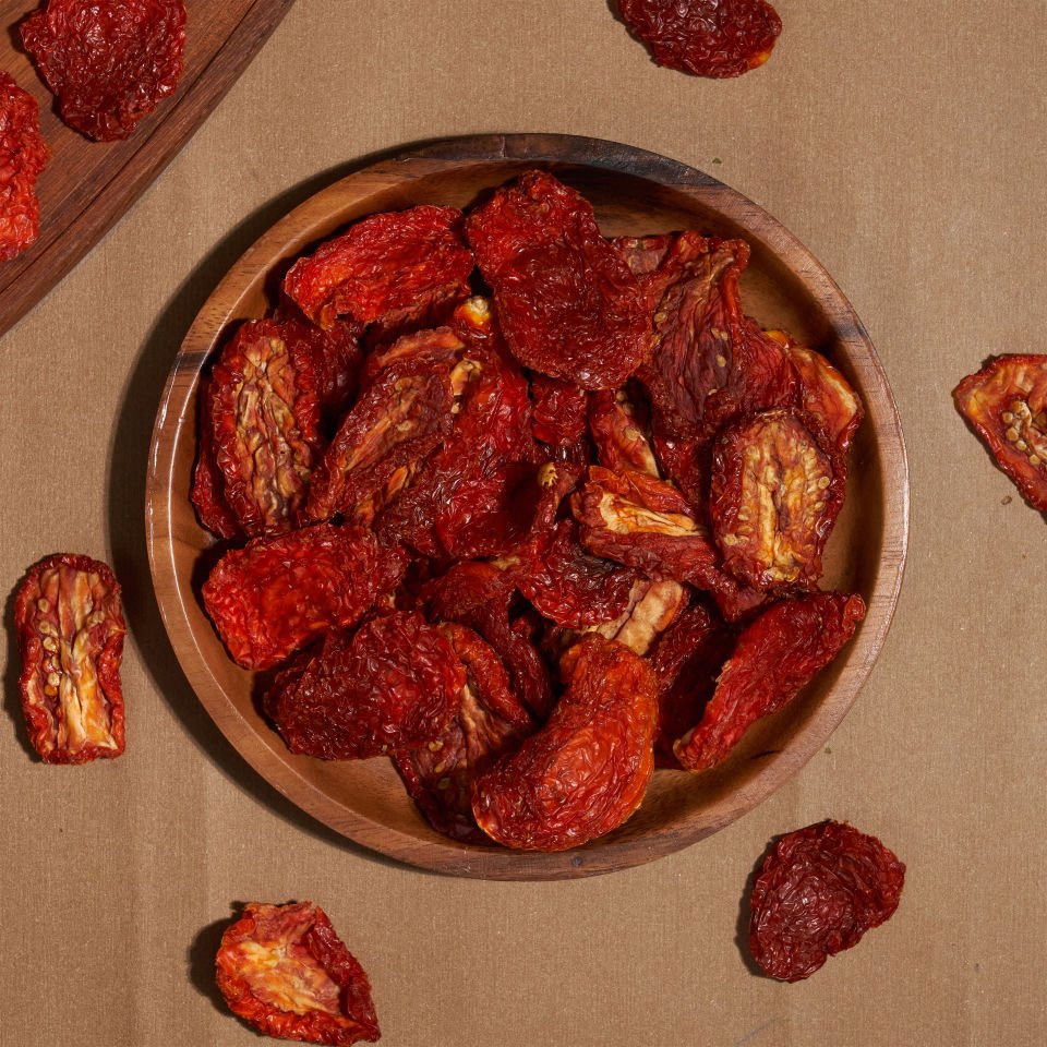 Doğal Kurutulmuş Etli Domates Kurusu Yerli Dilimli Domates Kurusu
