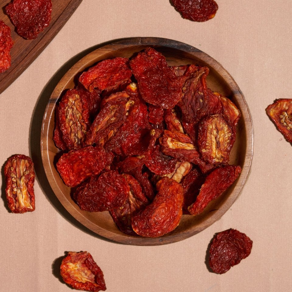 Doğal Kurutulmuş Etli Domates Kurusu Yerli Dilimli Domates Kurusu