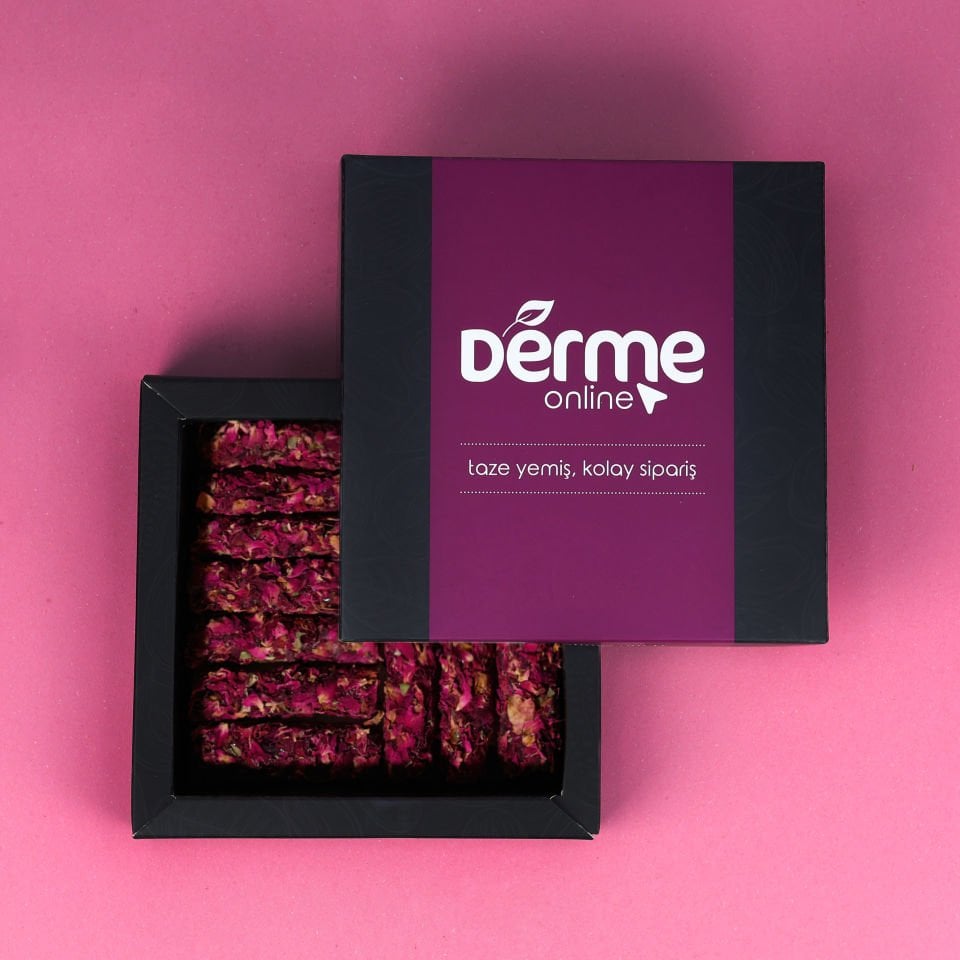 Fitil Lokum Narlı  Gül Yapraklı