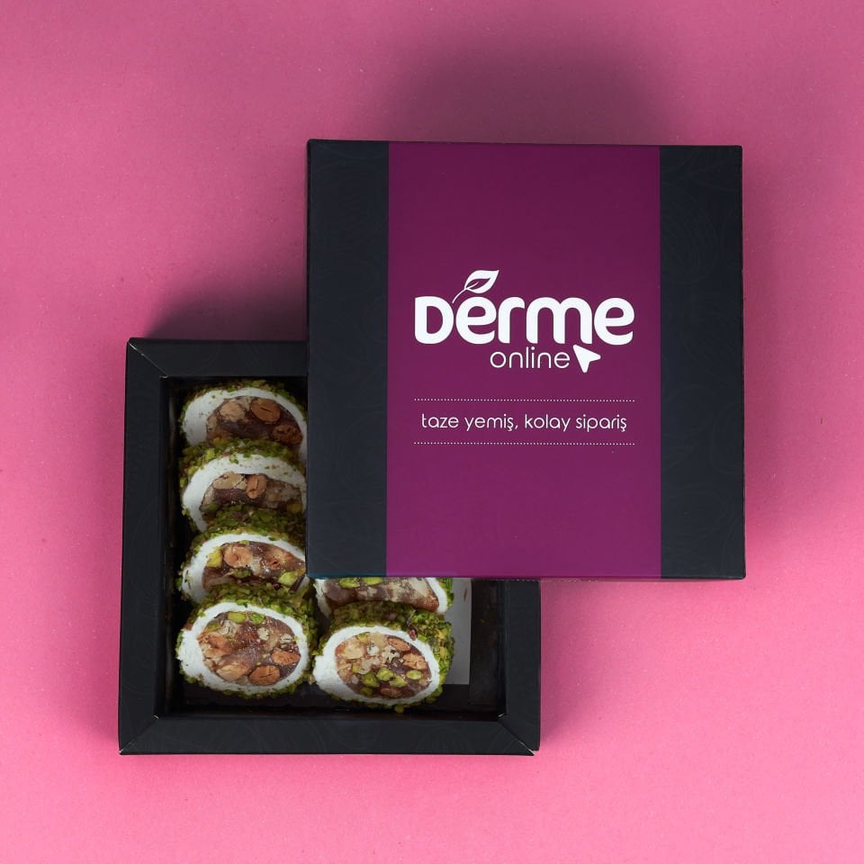 Sarma  Lokum  Atom (Badem, Fındık, Ceviz, Antep Fıstık)