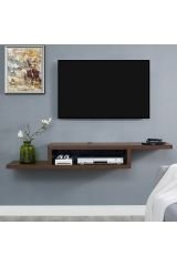 100 Cm Tv Ünitesi Tv Standı Duvar Rafı Kitaplık