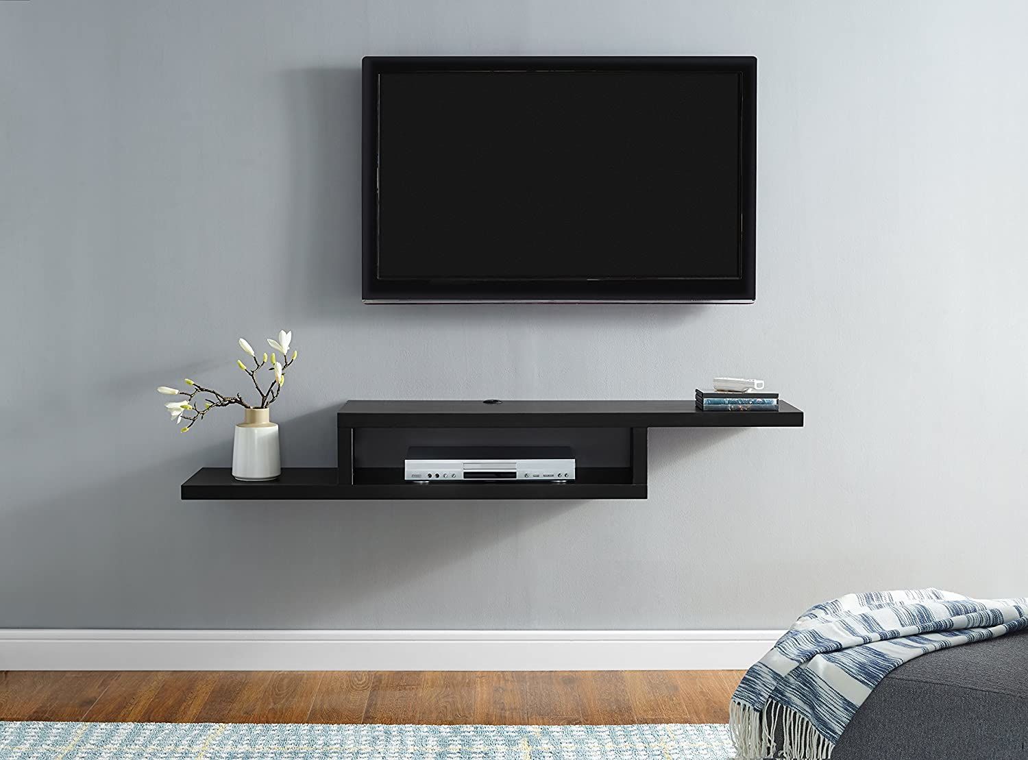 100 Cm Tv Ünitesi Tv Standı Duvar Rafı Kitaplık
