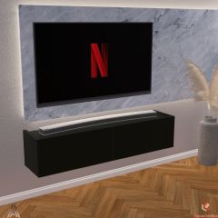 80 Cm Tv Ünitesi Tv Sehpası Duvar Rafı Kitaplık