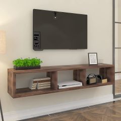 140 Cm Tv Ünitesi Tv Sehpası Tv Standı Duvar Rafı Kitaplık