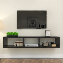 140 Cm Tv Ünitesi Tv Sehpası Tv Standı Duvar Rafı Kitaplık