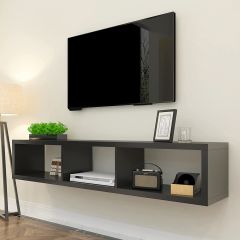 140 Cm Tv Ünitesi Tv Sehpası Tv Standı Duvar Rafı Kitaplık