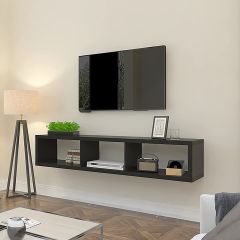 140 Cm Tv Ünitesi Tv Sehpası Tv Standı Duvar Rafı Kitaplık