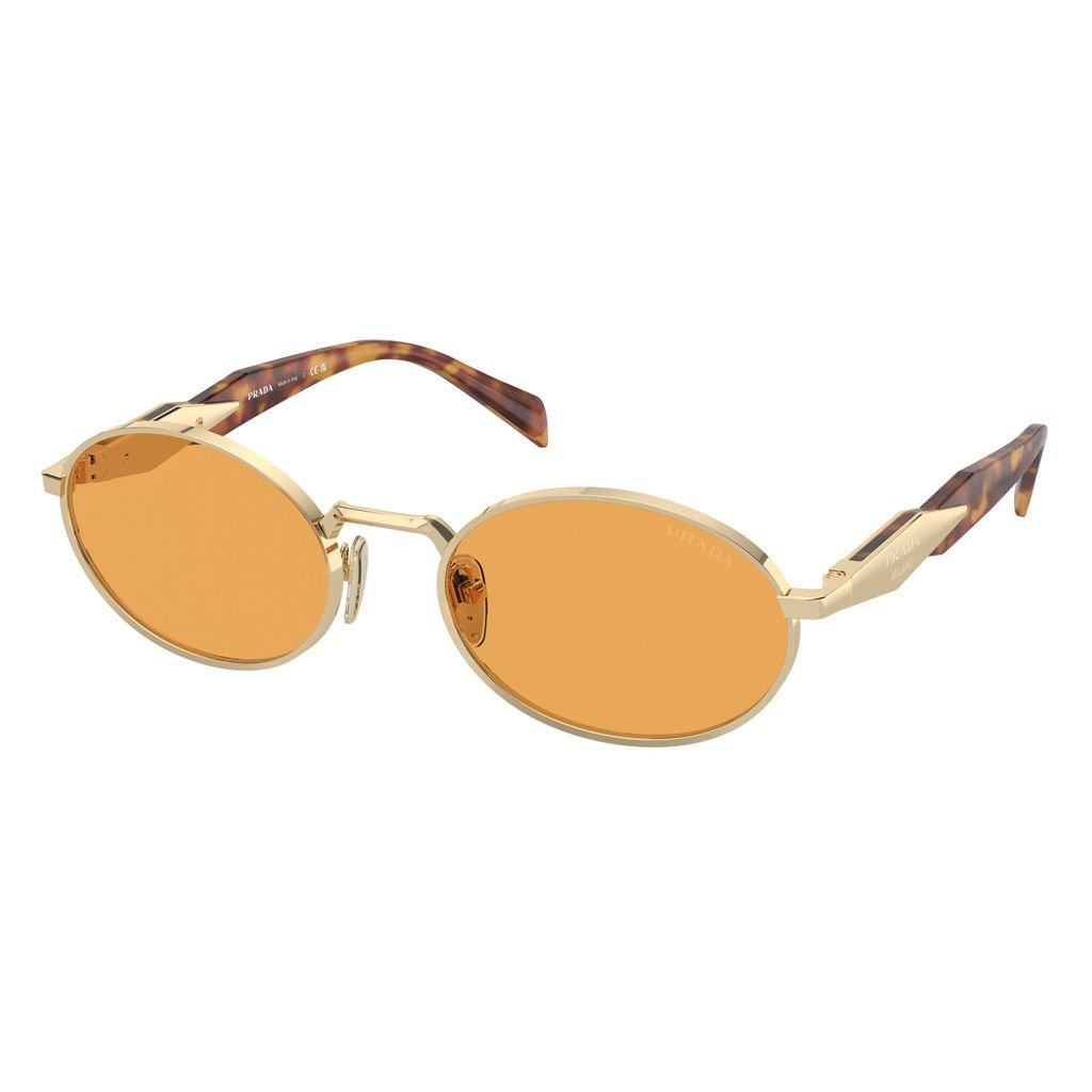 PRADA 65ZS ZVN02Z 55 Ekartman Kadın Metal Oval günei Gözlüğü