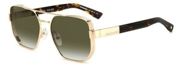 DSQUARED2 DS2 0083/S V81 58 Ekartman Erkek Metal Güneş Gözlüğü