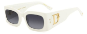 DSQUARED2 DS2 0109/S SZJ 52 Ekartman Kadın Beyaz güneş Gözlüğü