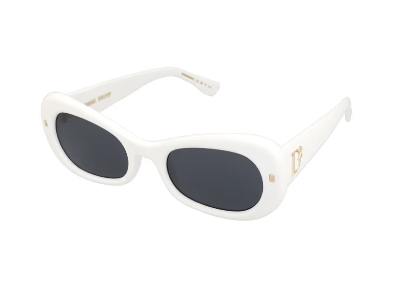 DSQUARED2 DS 0110/S VK6 52 Ekartman Kadın Beyaz Güneş Gözlüğü