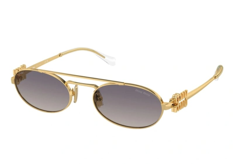 MIU MIU 54ZS 5AK30C 53-19 Kadın Oval Güneş Gözlüğü