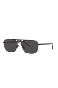 Prada PR 58YS 1AB5S0 57 Dikdörtgen Siyah Unisex Güneş Gözlüğü