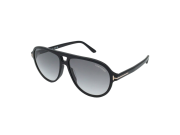 TOM FORD TF 932 01B 59 Ekartman Unisex Güneş Gözlüğü