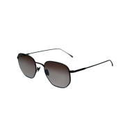 Lacoste L 198S 004 51 Unisex Geometrik Siyah Metal Güneş Gözlüğü