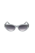 Lacoste L6013s 035 54 Kadın Cat Eye Şeffaf Füme Güneş Gözlüğü