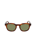 Lacoste L6015s 218 49 Unisex Dikdörtgen  Kahverengi Kemik Güneş Gözlüğü
