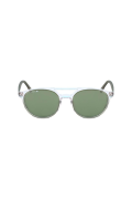 Lacoste L881s 317 52 Unisex Oval Şeffaf Oval güneş Gözlüğü