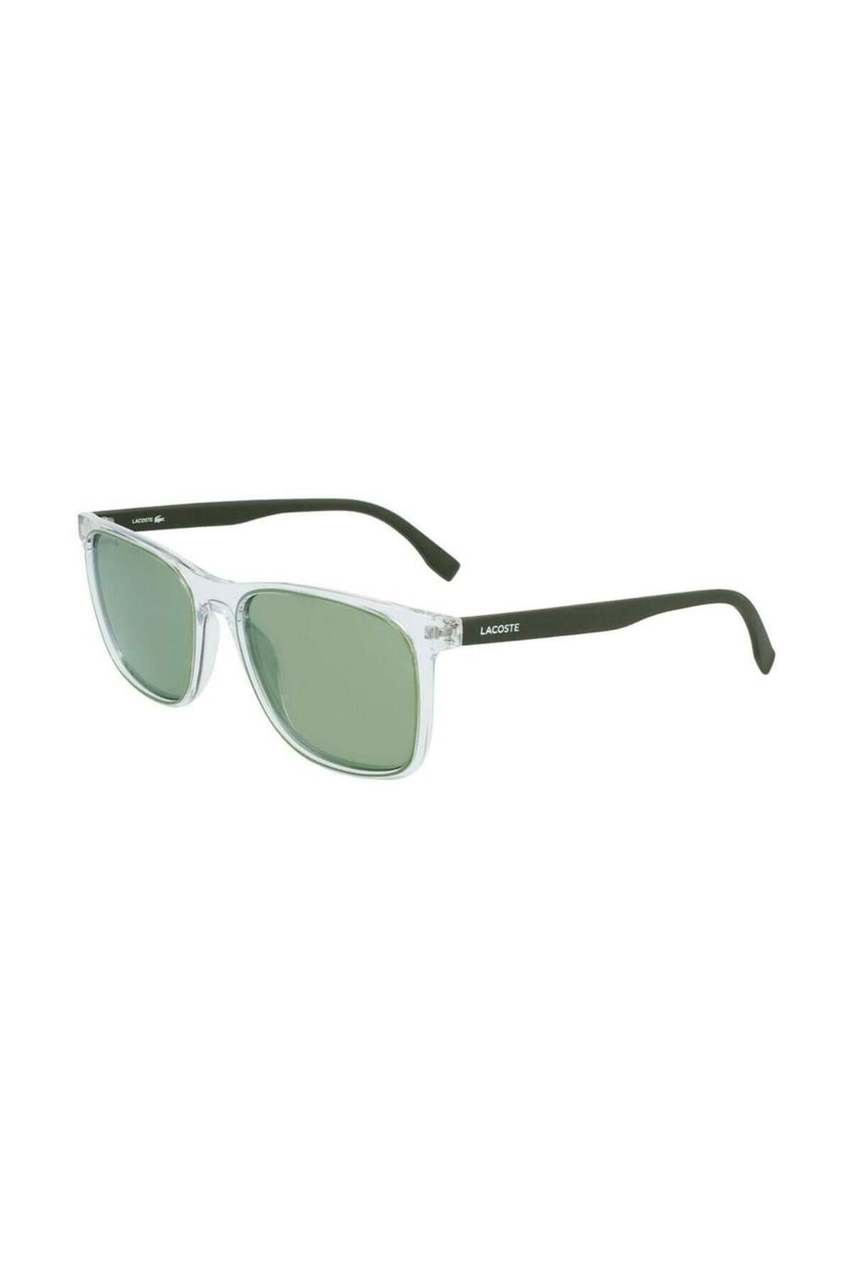 Lacoste L882s 317 55 Erkek Dikdörtgen Lacivert Kemik Güneş Gözlüğü