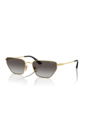 Vogue VO 4316S 2808G 56 Kadın Geometrik Gold Metal Güneş Gözlüğü