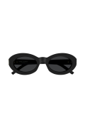 SAINT LAURENT SL M136 001 52 Siyah Asetat Kadın Güneş Gözlüğü