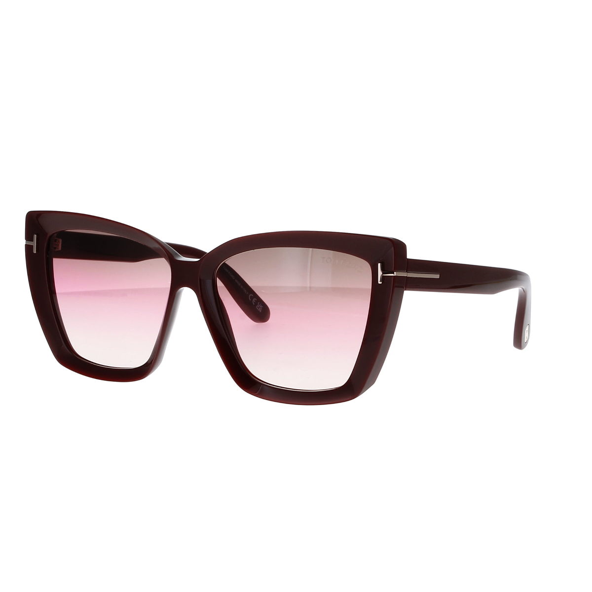 TOM FORD 0920 69F 57 Ekartman Kadın Geometrik Güneş Gözlüğü