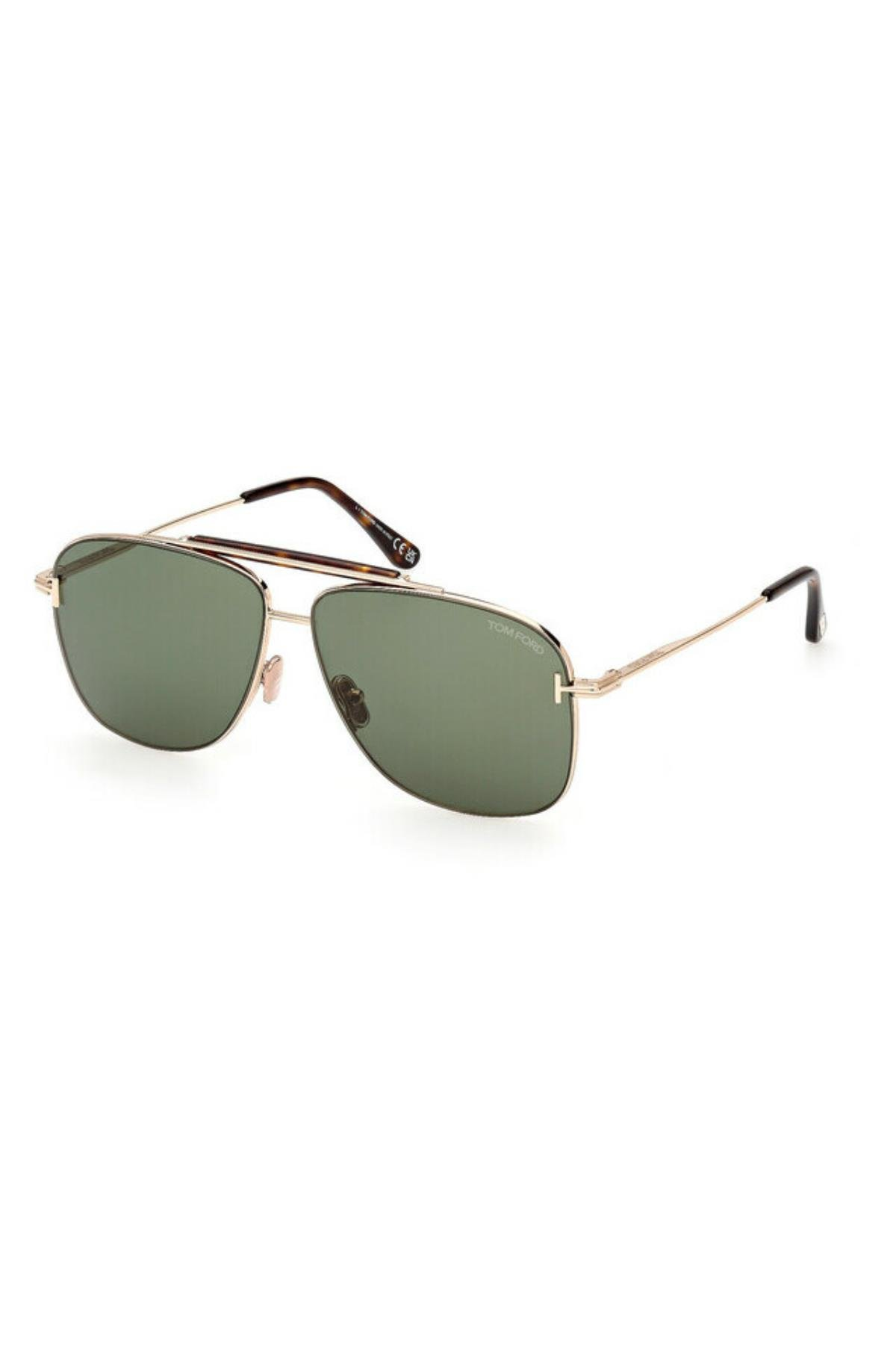 TOM FORD  1017 28N 60 Ekartman Erkek Metal Güneş Gözlüğü