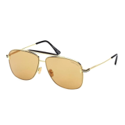 TOM FORD  1017 30E 60 Ekartman Erkek Metal Güneş Gözlüğü