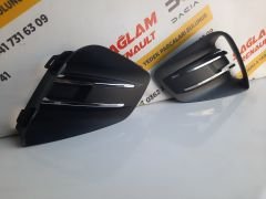 Clio 5 Sıfır Sağ Sol Takım Nikelajlı Sissiz Sis Çerçevesi 261526778R