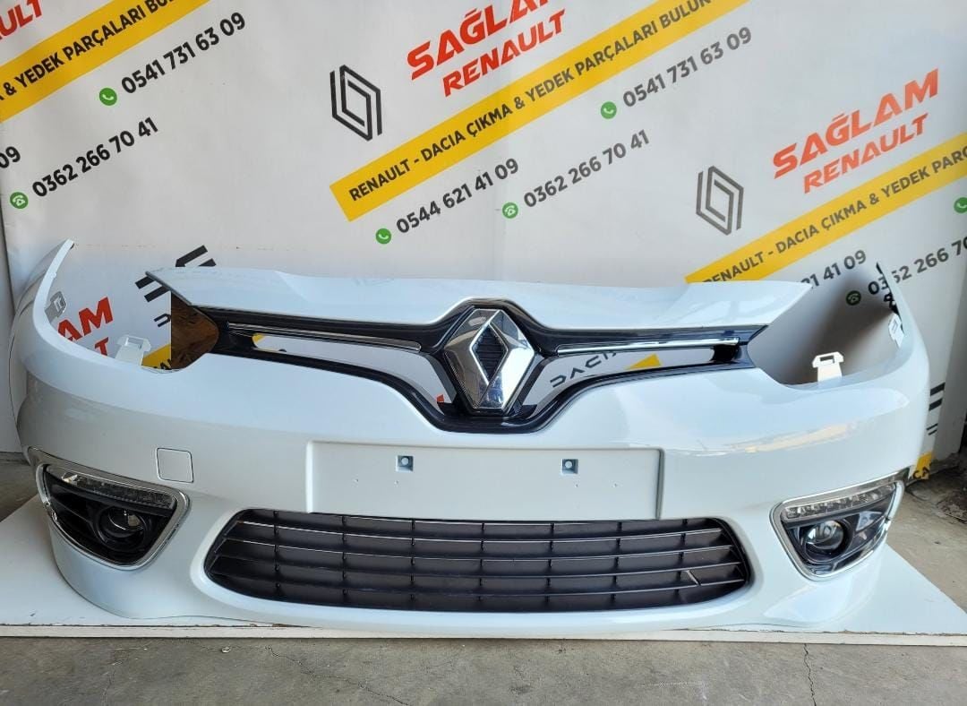 Fluence Full Dolu Takılmaya Hazır Ön Tampon 620104894S Beyaz - İstiyorum