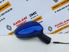 Clio 5 Elle Katlanır Sağ Ayna Çıkma 963011854R Demir Mavi