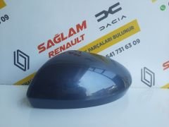 Clio 5 Orijinal Sıfır Sol Ayna Kapağı 963737470R Titanyum Gri