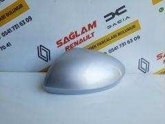 Clio 5 Orijinal Sıfır Sol Ayna Kapağı 963737470R Platin Gri