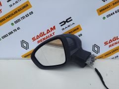 Clio 5 Otomatik Katlanır Sol Ayna 963027553R Titanyum Gri