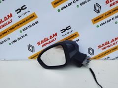 Clio 5 Otomatik Katlanır Sol Ayna 963027553R Titanyum Gri