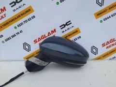 Clio 5 Otomatik Katlanır Sol Ayna 963027553R Titanyum Gri