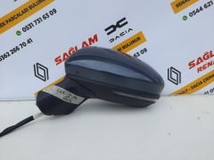 Clio 5 Otomatik Katlanır Sol Ayna 963027553R Titanyum Gri
