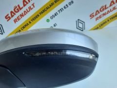 Clio 5 Otomatik Katlanır Sol Ayna 963027553R Platin Gri