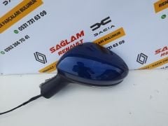 Clio 5 Otomatik Katlanır Sol Ayna 963027553R Demir Mavi